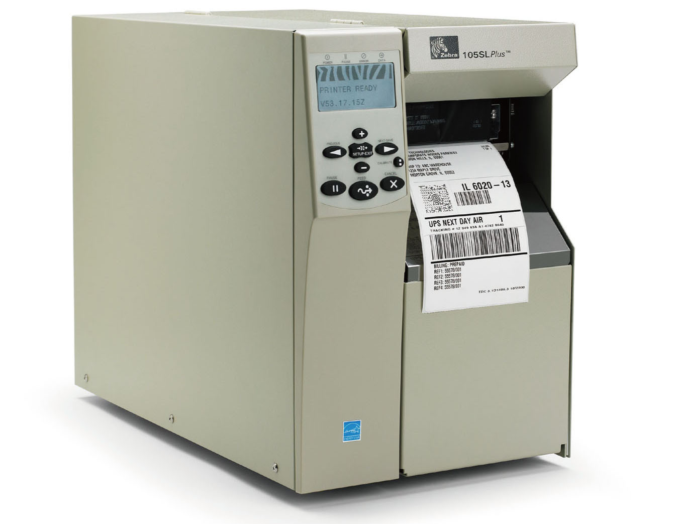 斑马zebra 105sl plus条码打印机怎么校准，出现故障怎么办？